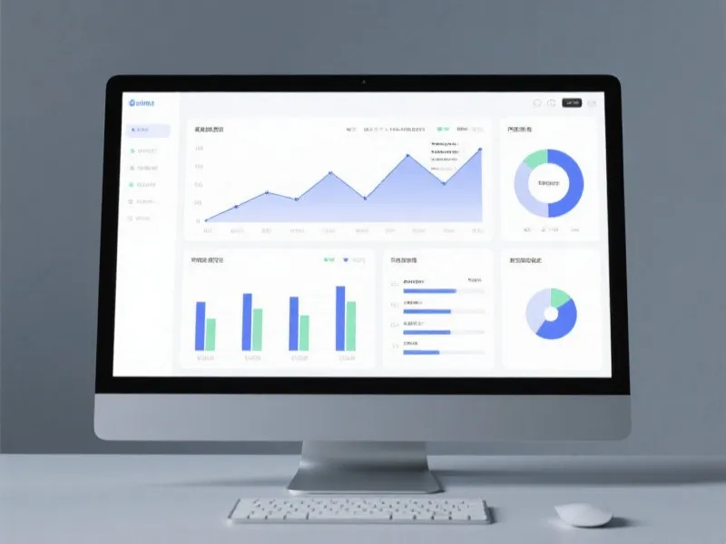 统计分析图表界面